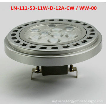 LED Lamp AR111 11W G53 base TUV GS CE ROHS certification 3 years warranty